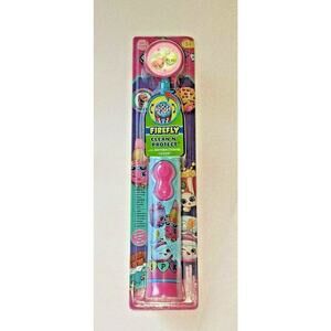 Shopkins Firefly Clean n' Protect Blue Battery Powered Toothbrush Antibacterial